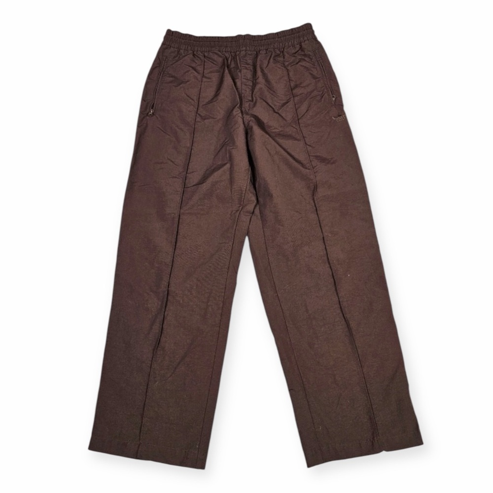 Adidas Pintuck Pants in Brown Small